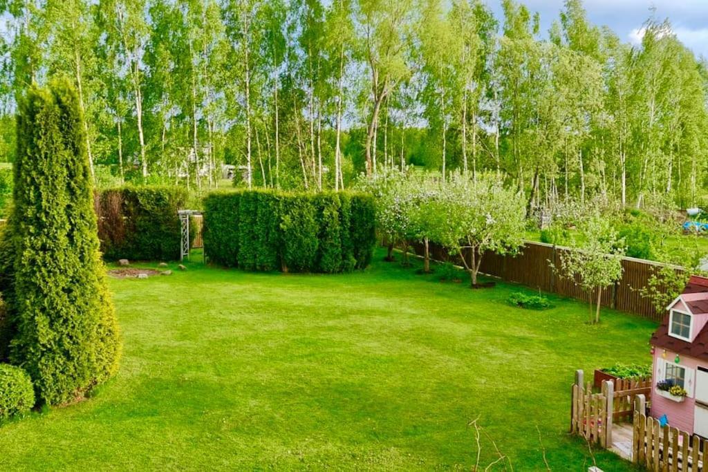 Spacious House With Indoor Pool & Sauna. Ādaži 外观 照片